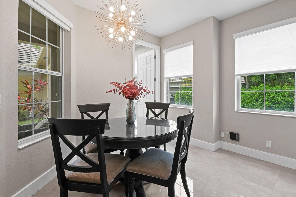 Dining room, Interior, Pendant Lights