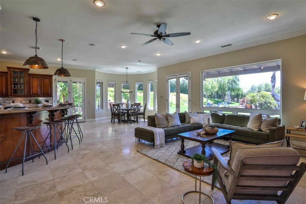 Dining room, Interior, Kitchen, Living room, Pendant Lights, Recessed Lighting