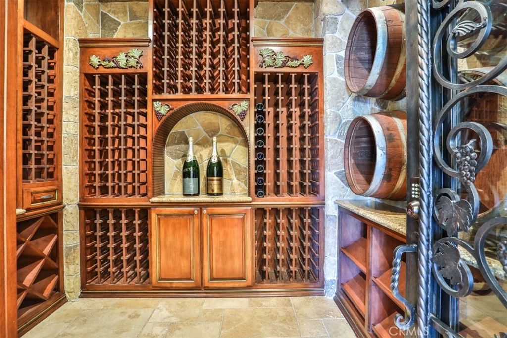 Interior, Stone Walls, Wine Storage
