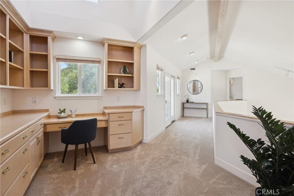 Home Office, Interior, Recessed Lighting