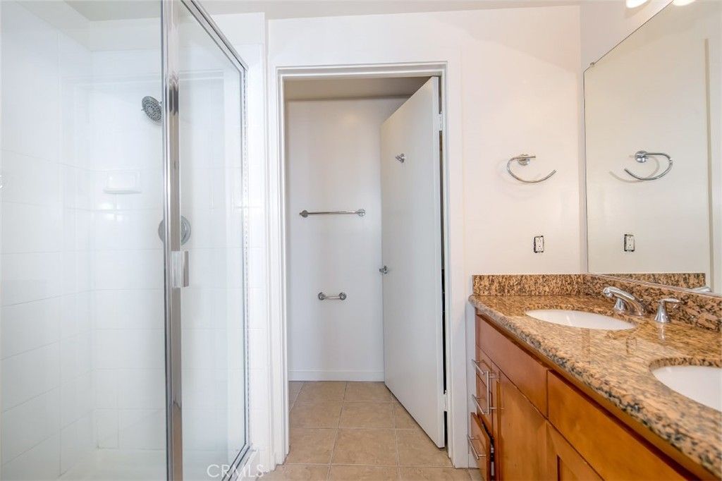 Bathroom, Dual Sink Vanities, Glass Shower, Interior