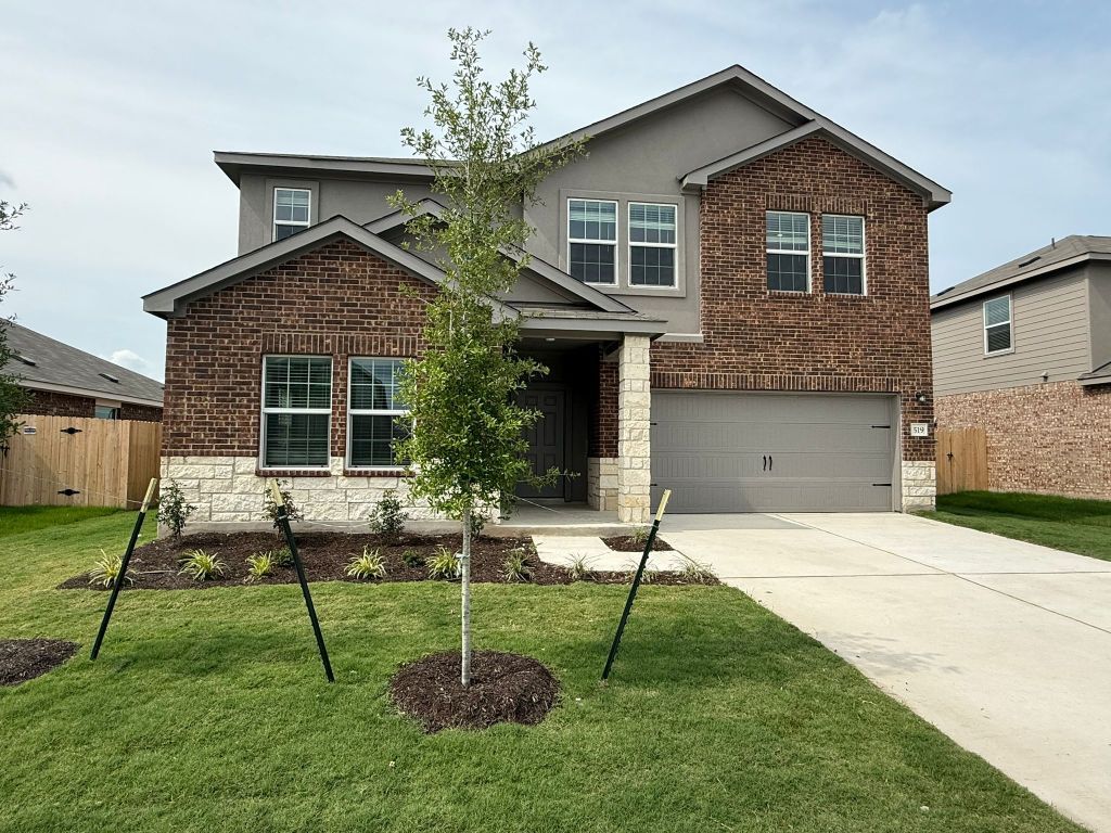 Attached, Exterior, Facade, Brick Facade, Brick Traditional
