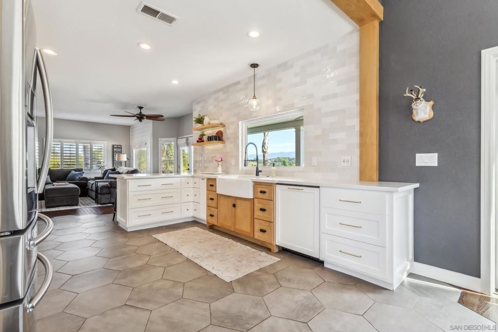 Interior, Kitchen, Pendant Lights, Recessed Lighting