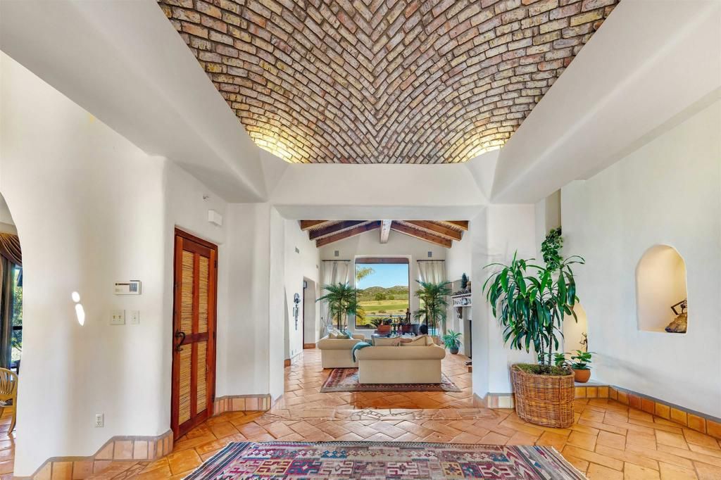 Interior, Living room, Stone Walls, Wooden Beams