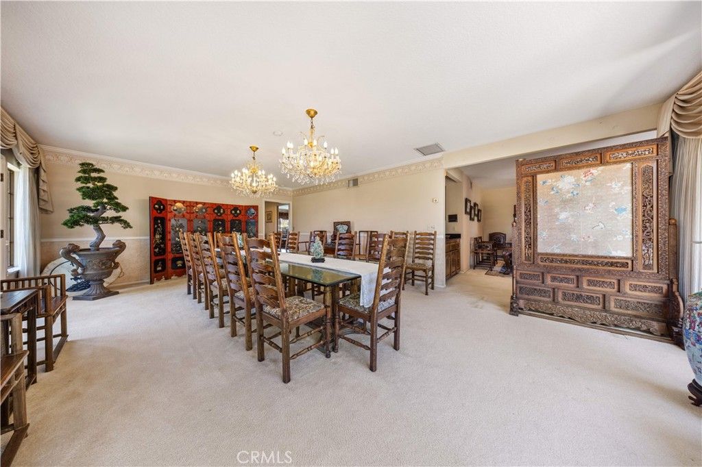 Chandelier, Dining room, Interior