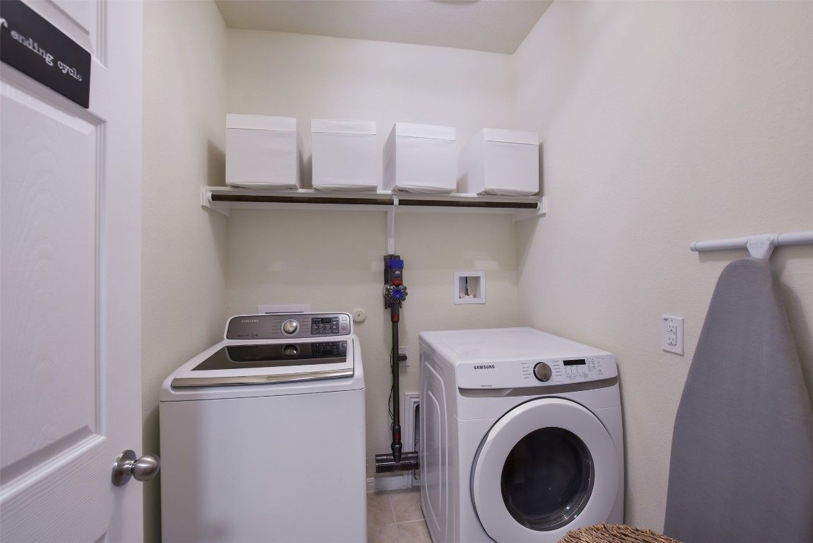 Interior, Washer