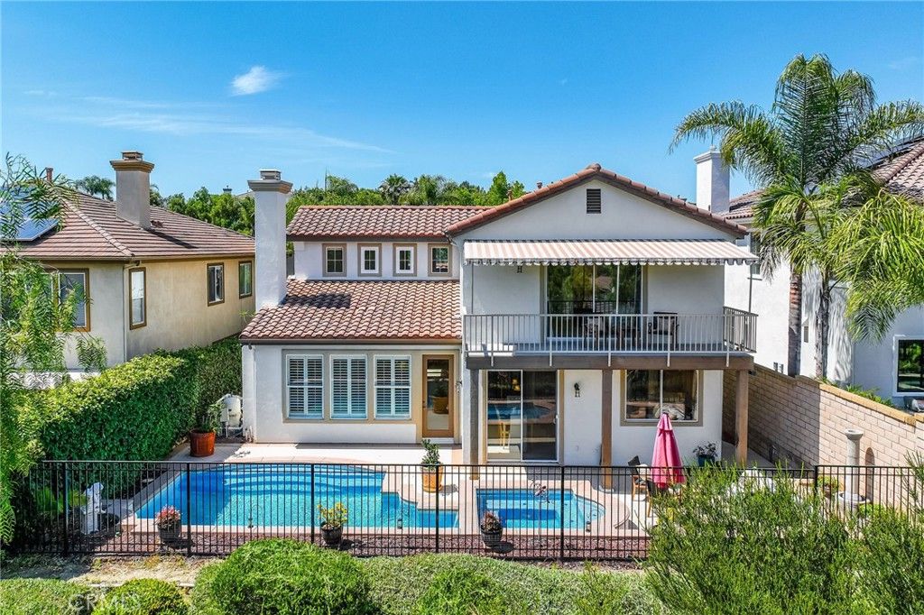 Exterior, Facade, Pool, Spanish Mediterranean