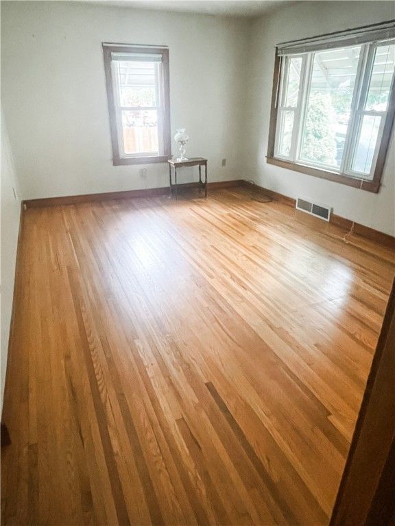 Empty room, Interior, Wood Texture Flooring
