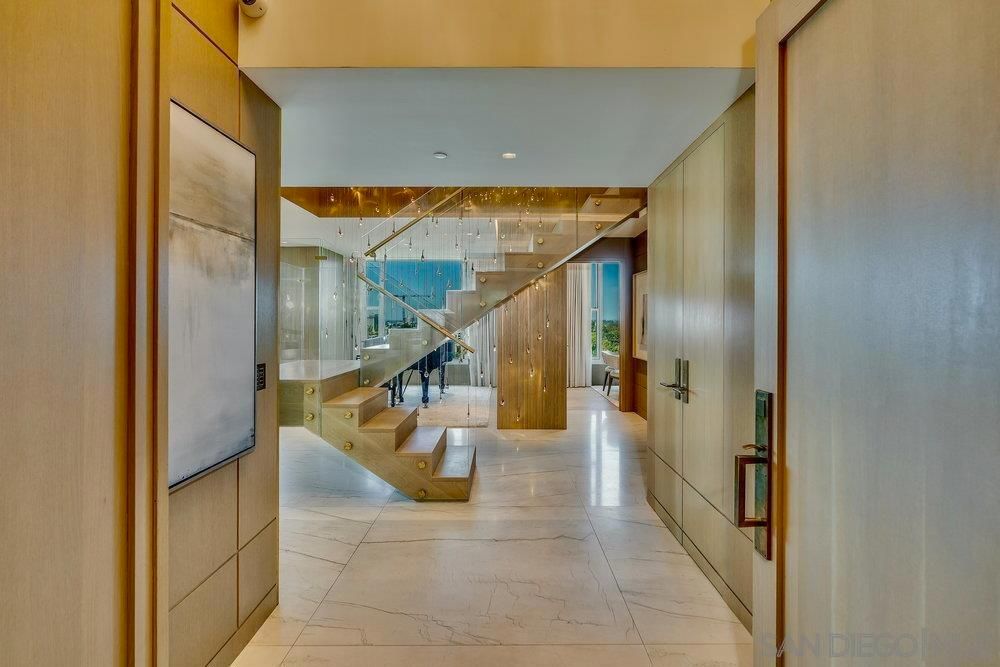 Interior, Marble, Recessed Lighting, Wooden Walls