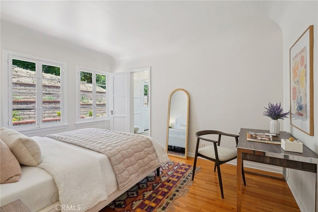 Bedroom, Home Office, Interior, Wood Texture Flooring