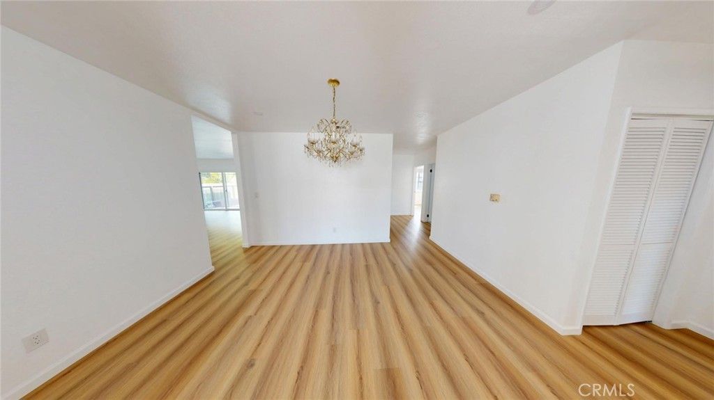Chandelier, Empty room, Interior, Wood Texture Flooring