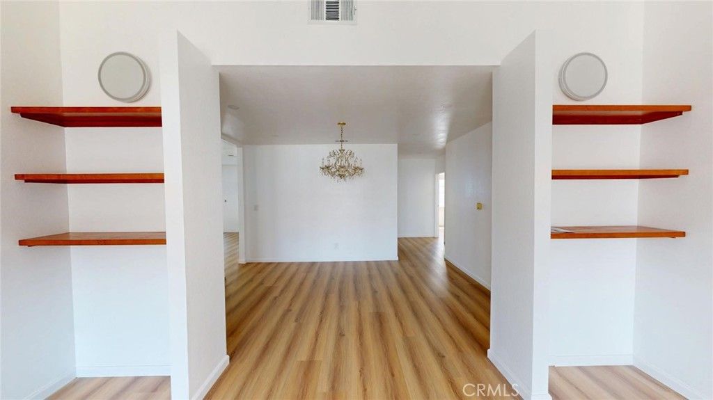 Chandelier, Interior, Wood Texture Flooring