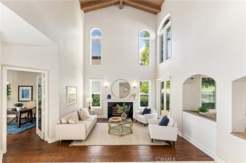 Dining room, Fireplace, Interior, Living room, Wooden Beams, Wooden Ceilings, Wood Texture Flooring