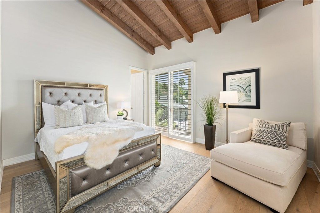 Bedroom, Interior, Wooden Beams, Wooden Ceilings, Wood Texture Flooring