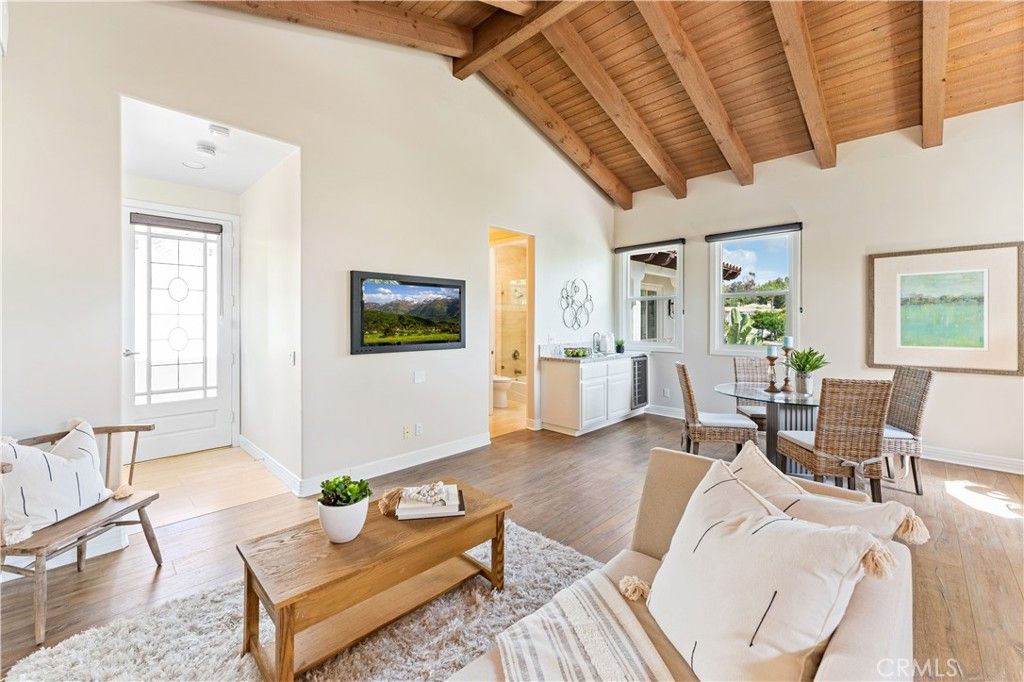 Dining room, Interior, Living room, Wooden Beams, Wooden Ceilings, Wood Texture Flooring