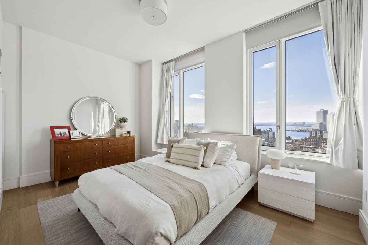 Bedroom, Interior, Water, Wood Texture Flooring