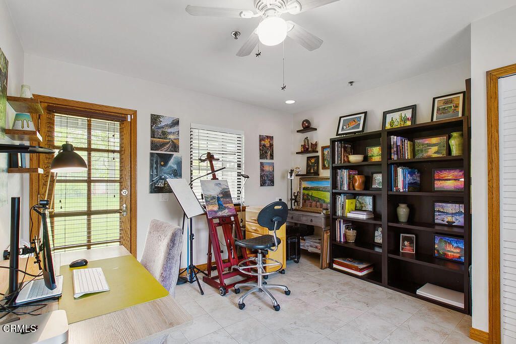 Home Office, Interior, Recessed Lighting