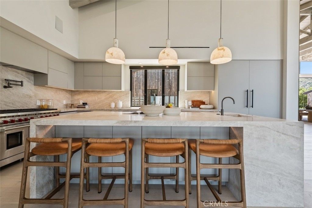 Interior, Kitchen, Pendant Lights, Stainless Steel Appliances