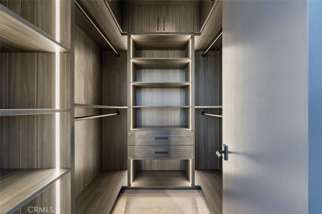 Interior, Walk-in Closets, Wood Texture Flooring