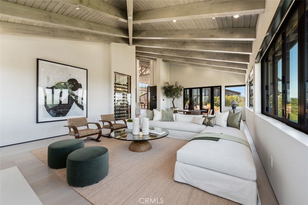 Interior, Living room, Recessed Lighting, Wooden Beams, Wooden Ceilings, Wood Texture Flooring