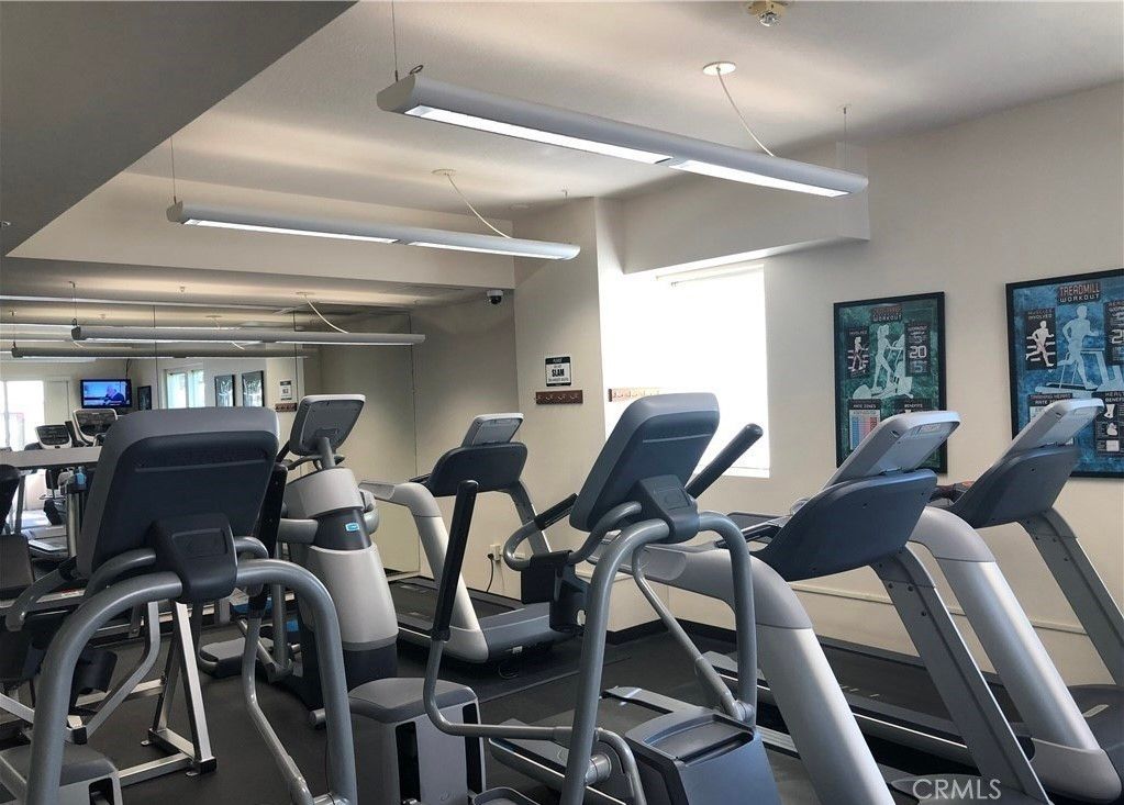 Fitness Equipment, Gym, Interior