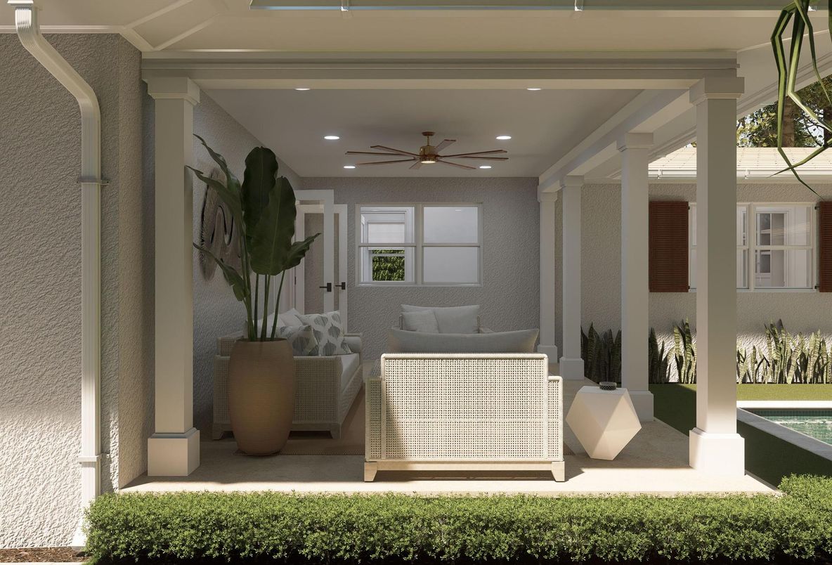 Exterior, Recessed Lighting