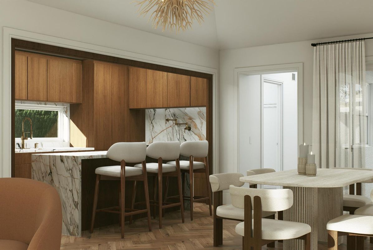 Dining room, Interior, Wood Texture Flooring
