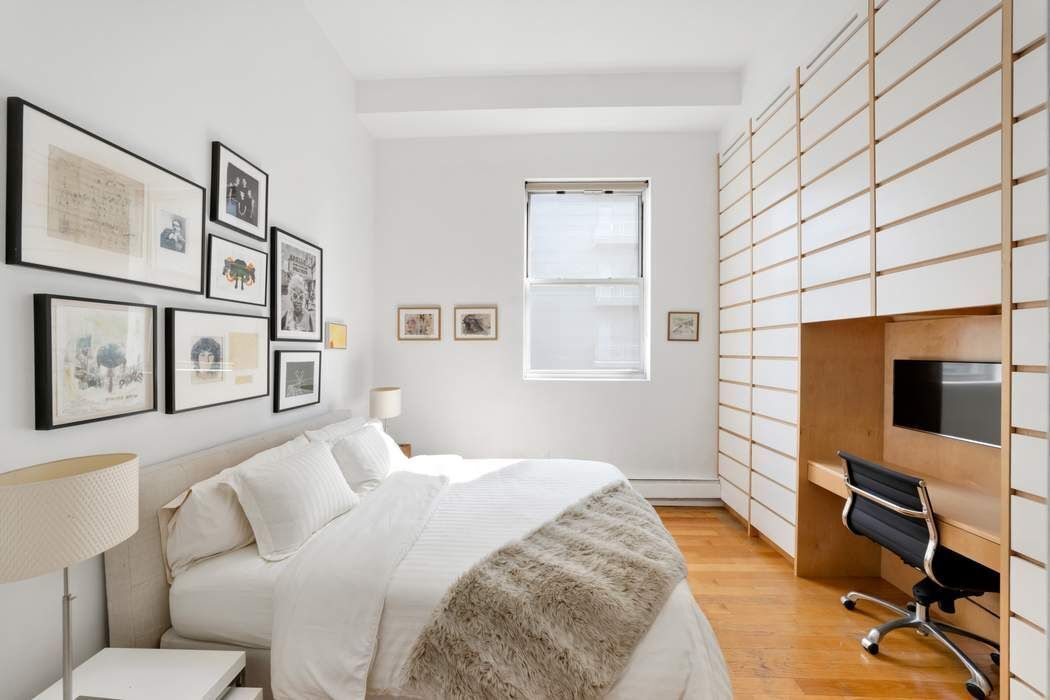 Bedroom, Home Office, Interior, Wood Texture Flooring