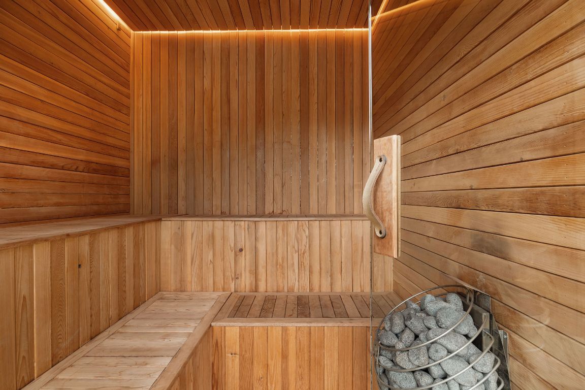 Interior, Sauna Room