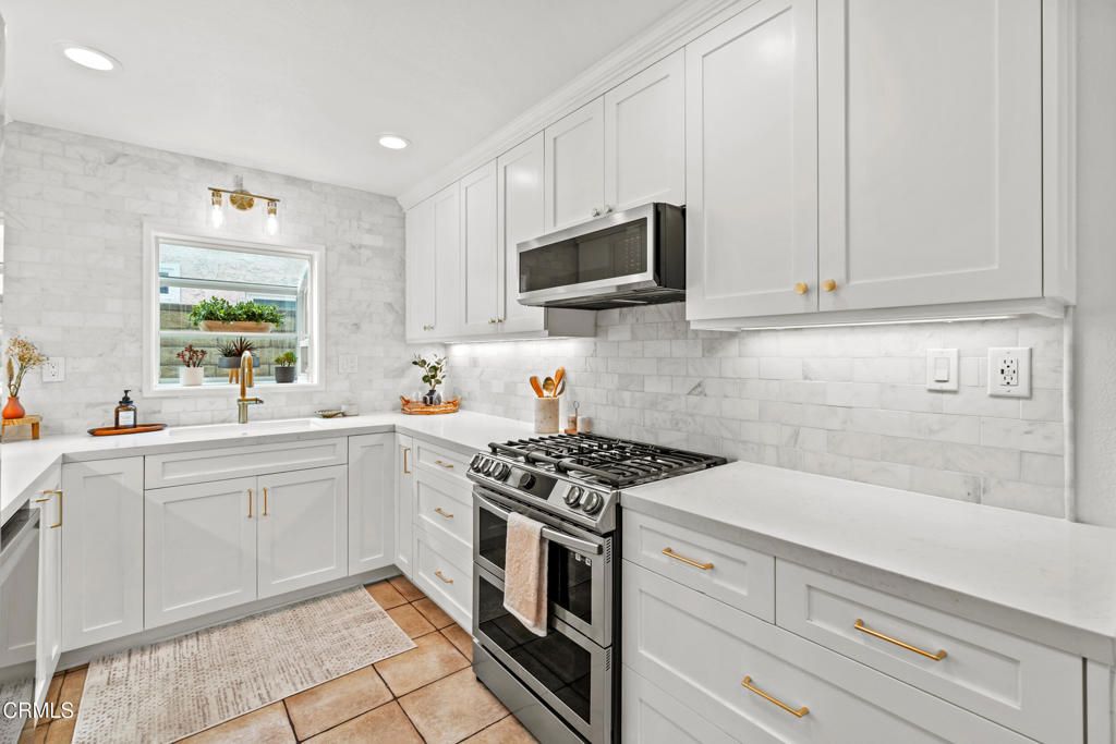 Interior, Kitchen, Recessed Lighting, Stainless Steel Appliances