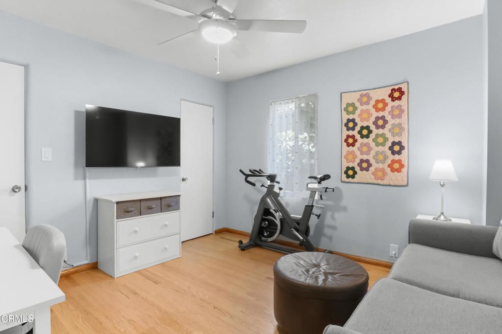 Fitness Equipment, Interior, Wood Texture Flooring