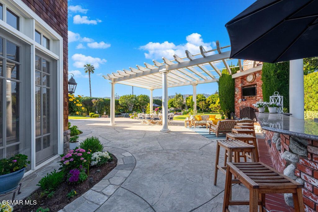 Backyard, Exterior, Fireplace