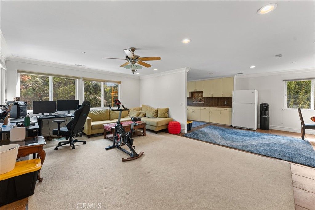 Fitness Equipment, Home Office, Interior, Recessed Lighting