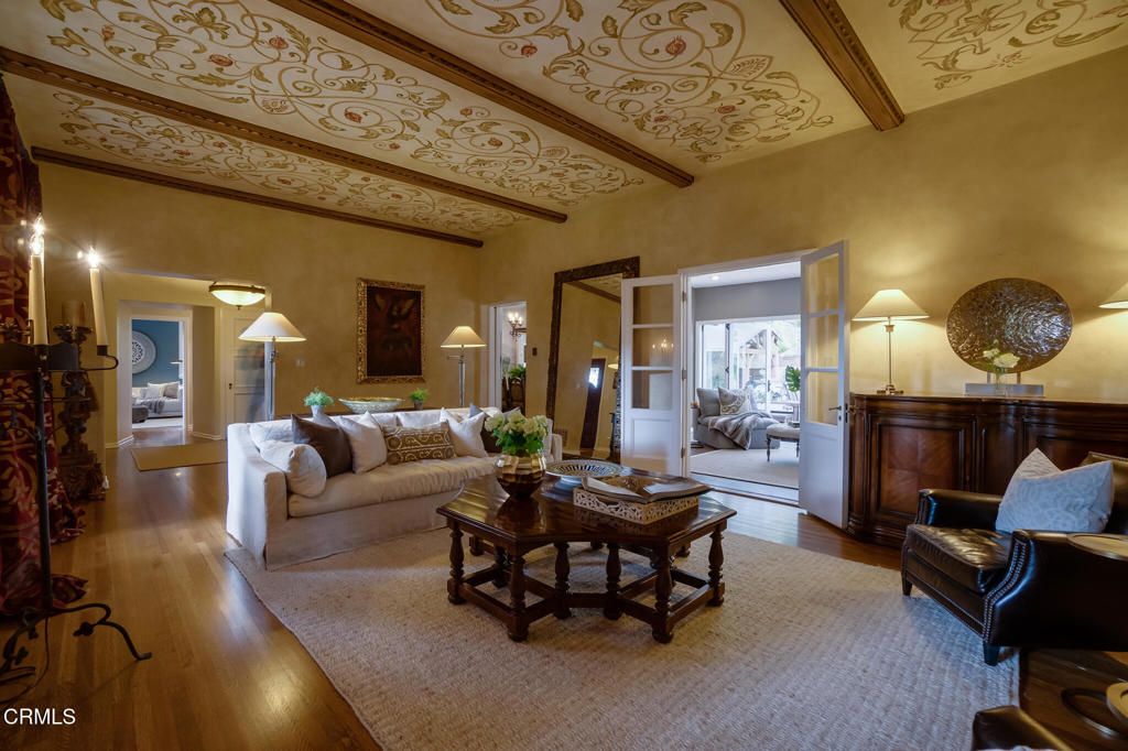 Interior, Living room, Wooden Beams, Wood Texture Flooring