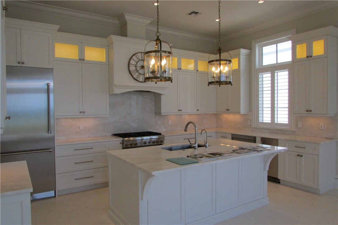 Interior, Kitchen, Pendant Lights, Recessed Lighting