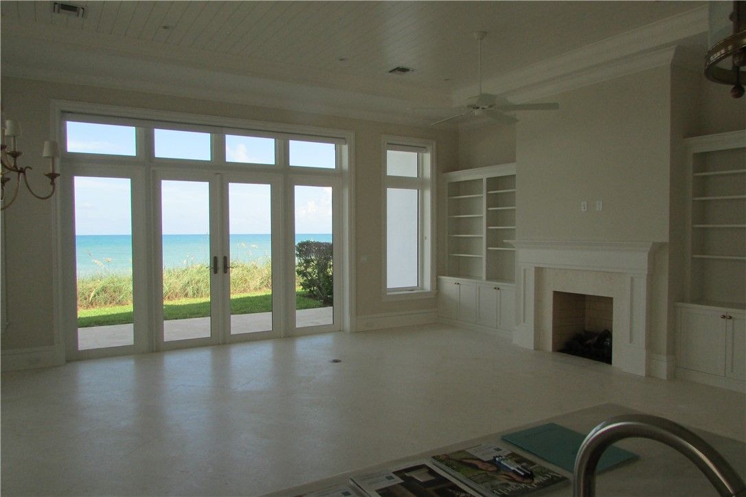 Empty room, Fireplace, Interior, Water