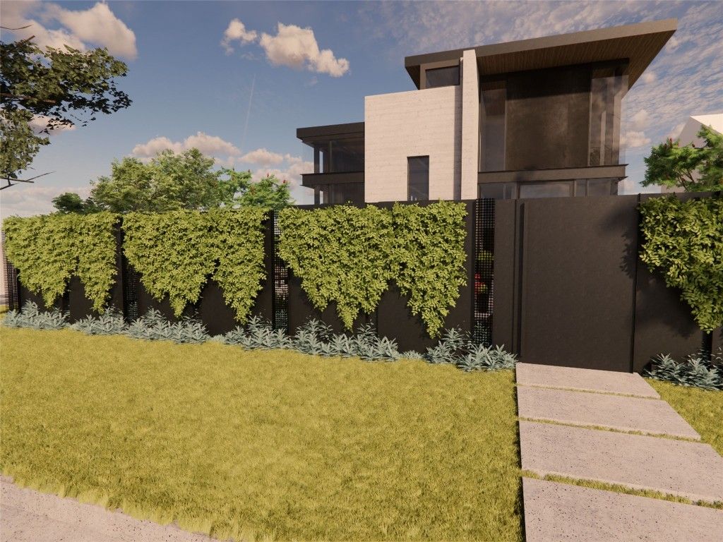 Backyard, Exterior, Facade, Modern