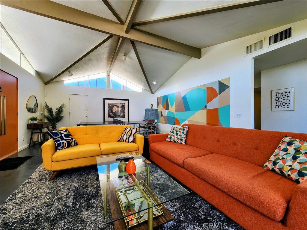 Interior, Living room, Wooden Beams
