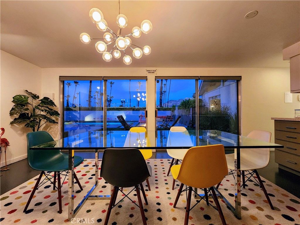 Dining room, Interior, Pendant Lights