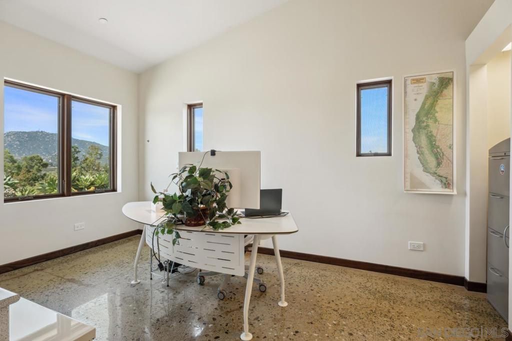 Home Office, Interior, Recessed Lighting