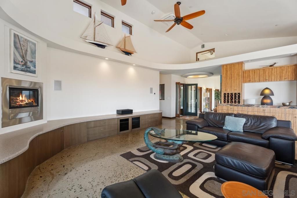 Fireplace, Interior, Living room, Recessed Lighting