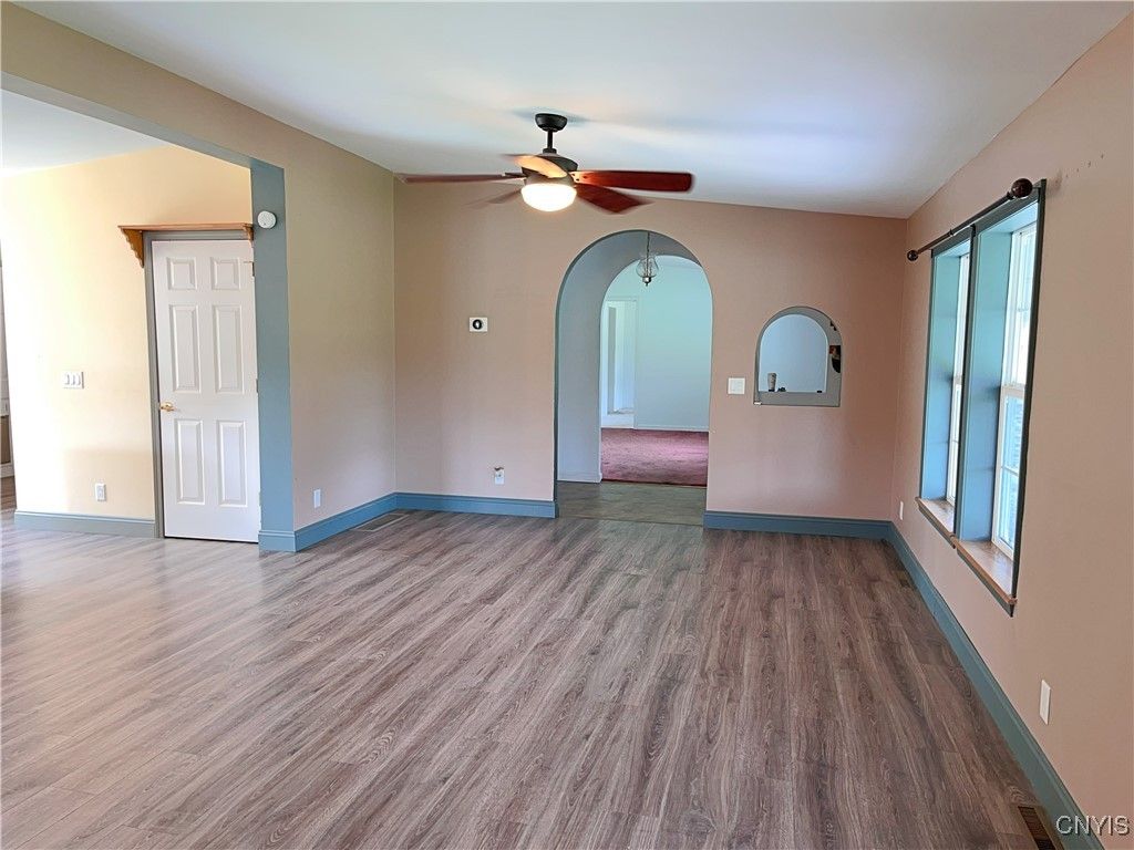 Empty room, Interior, Wood Texture Flooring