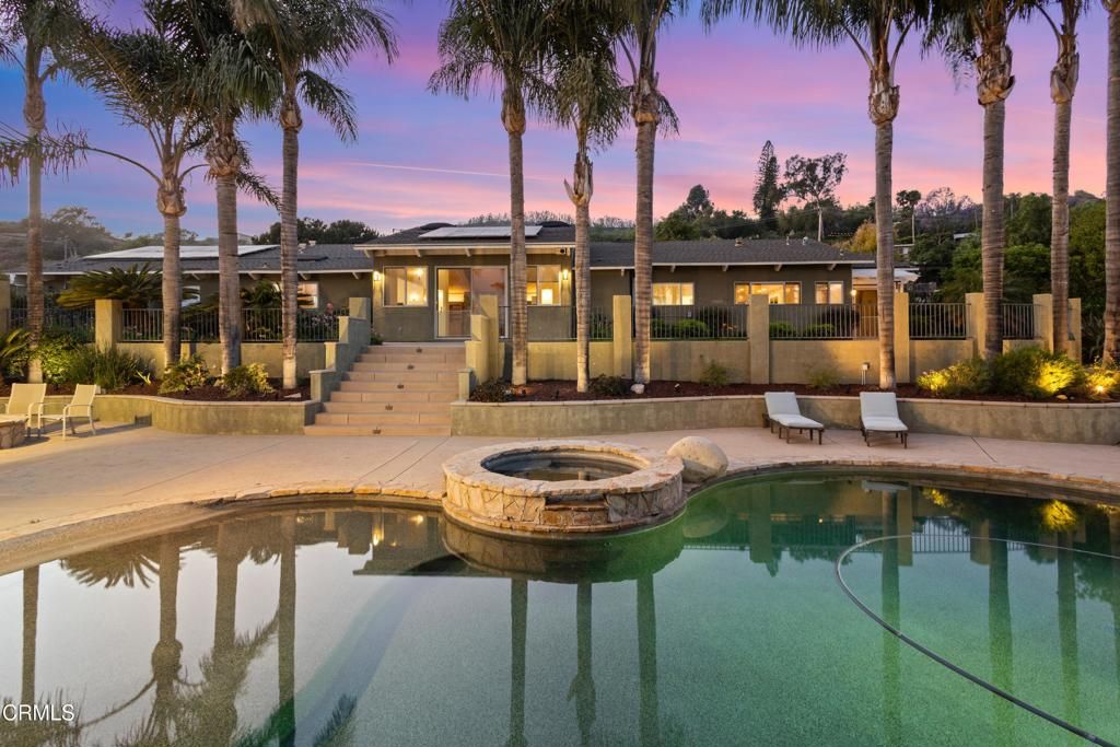 Exterior, Pool, Solar Panels