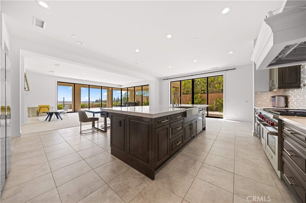 Interior, Kitchen, Recessed Lighting, Stainless Steel Appliances, Water