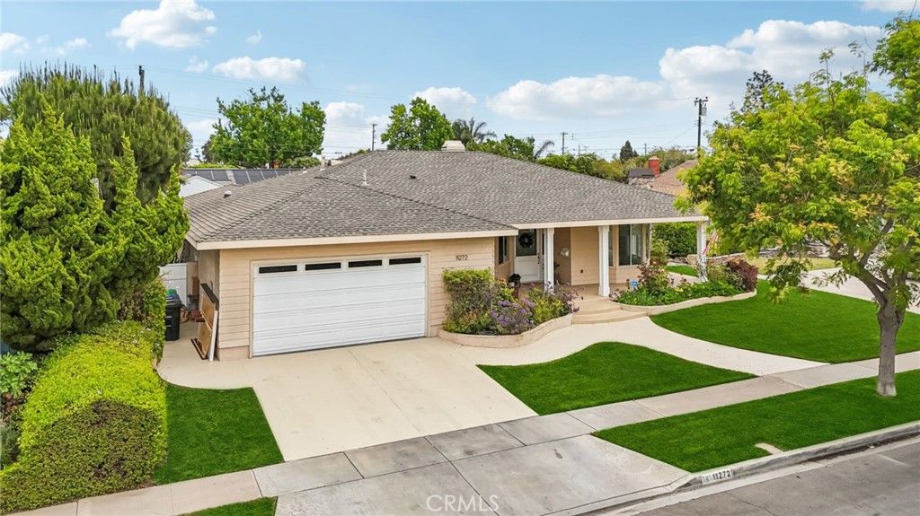 Attached, Backyard, Exterior, Facade, Ranch