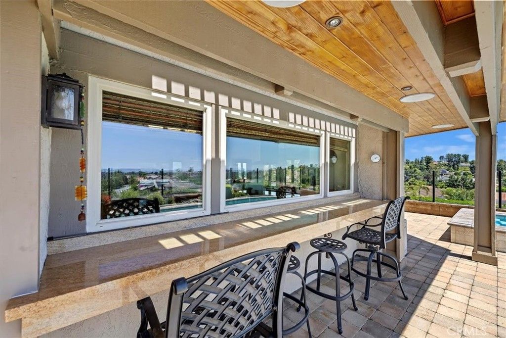 Exterior, Recessed Lighting, Wooden Ceilings