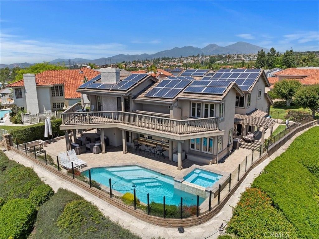 Exterior, Pool, Solar Panels