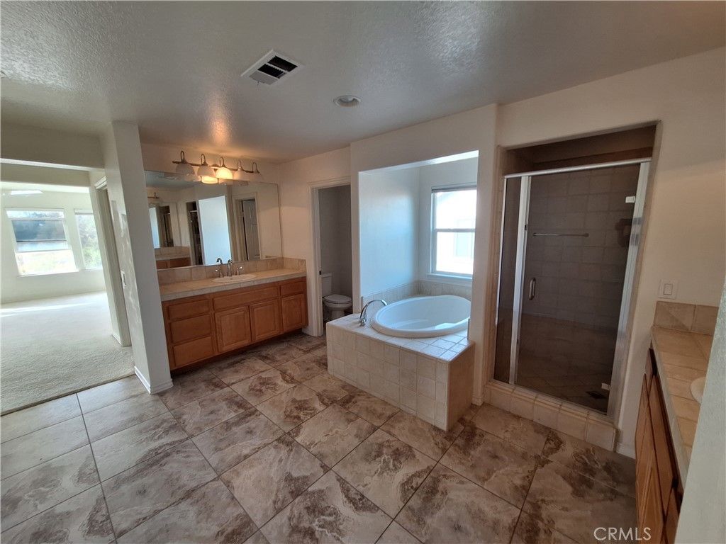 Bathroom, Dual Sink Vanities, Glass Shower, Interior