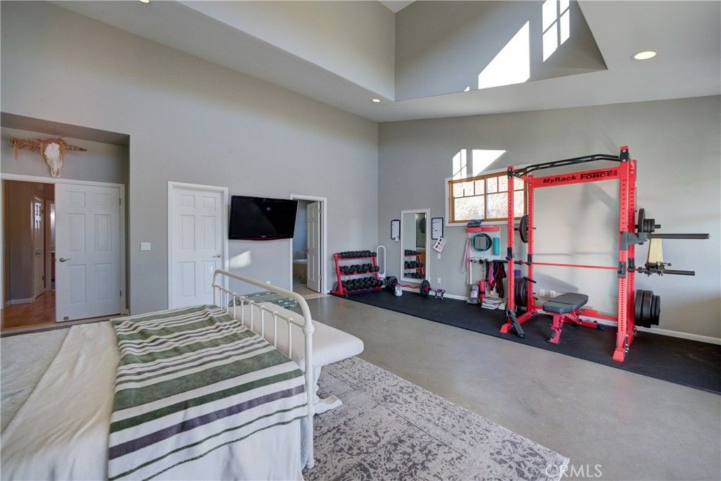 Fitness Equipment, Interior, Recessed Lighting