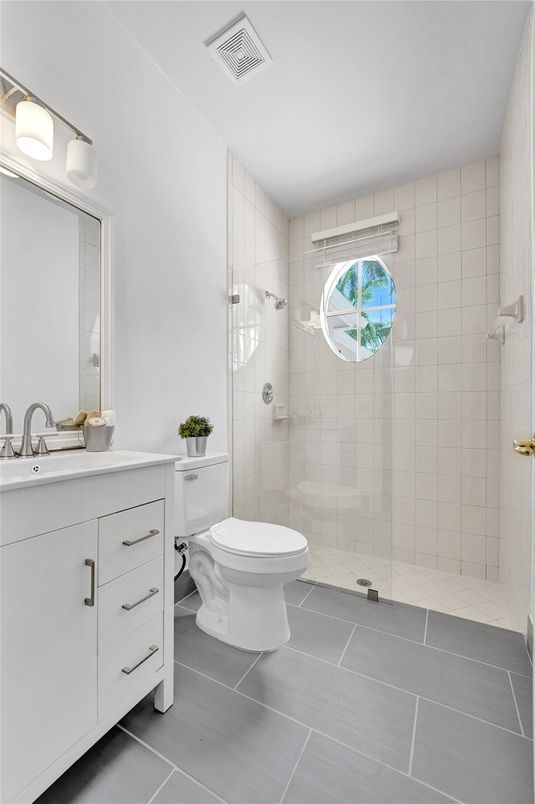 Bathroom, Glass Shower, Interior